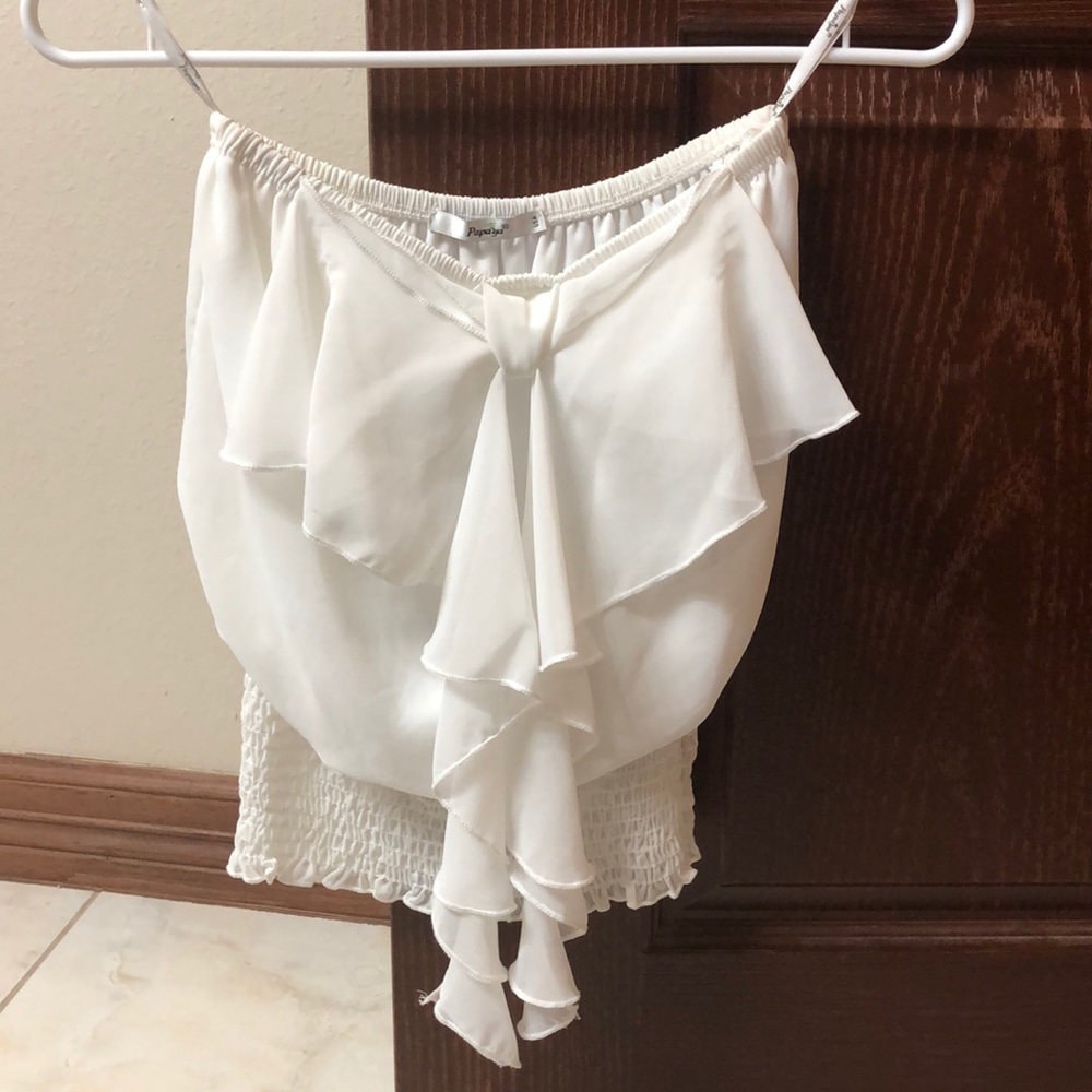 Papaya Tube Top